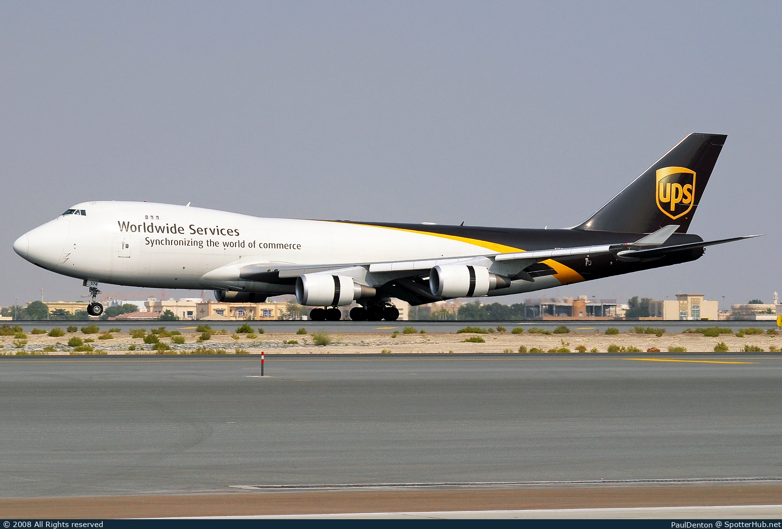 Photo of N574UP - Boeing 747-44AF operated by UPS United Parcel Service