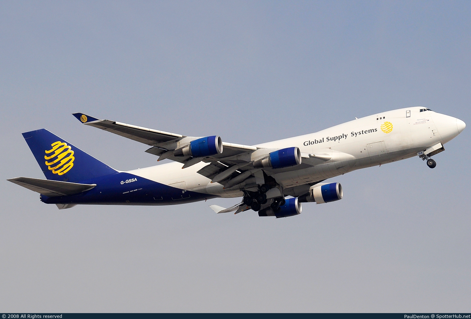 Photo of G-GSSA - Boeing 747-47UF operated by British Airways World Cargo (opb Global Supply Systems)