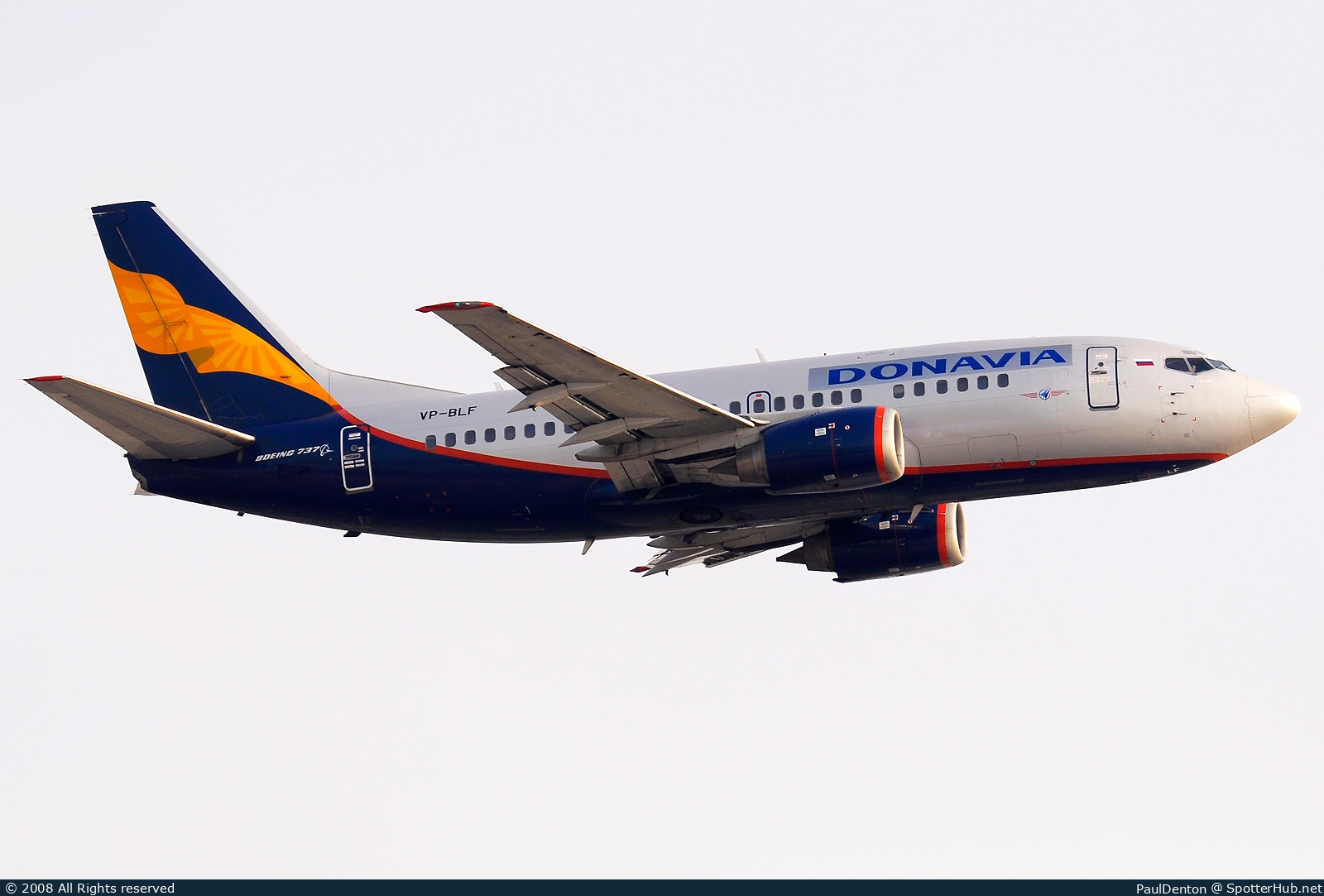 Photo of VP-BLF - Boeing 737-528 operated by Donavia