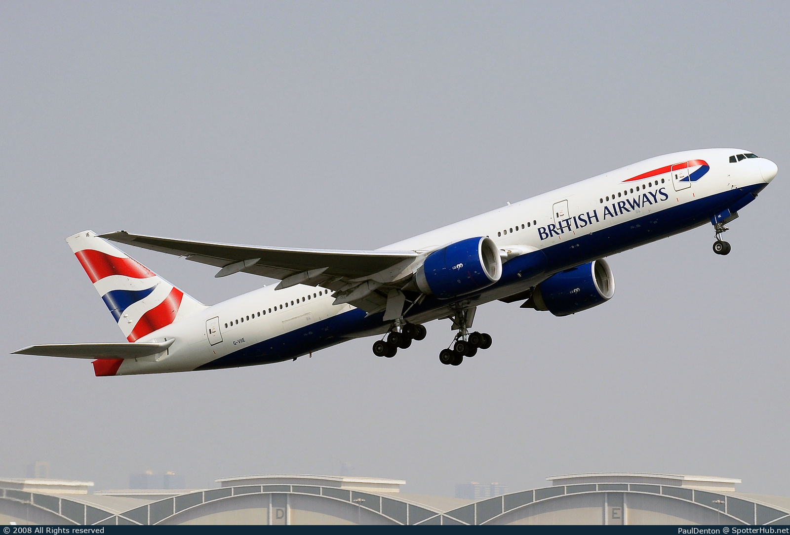 Photo of G-VIIE - Boeing 777-236(ER) operated by British Airways