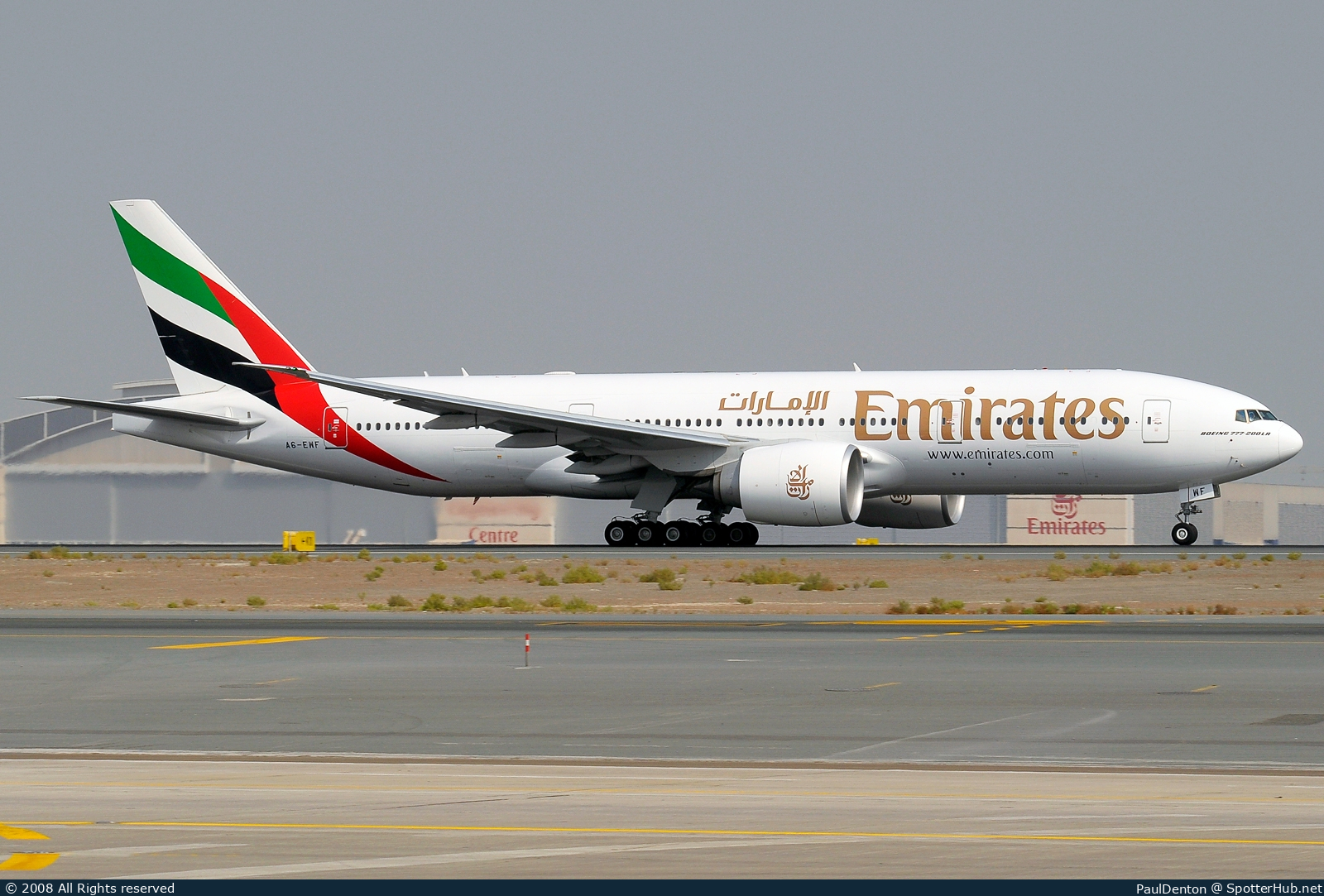 Photo of A6-EWF - Boeing 777-21H(LR) operated by Emirates