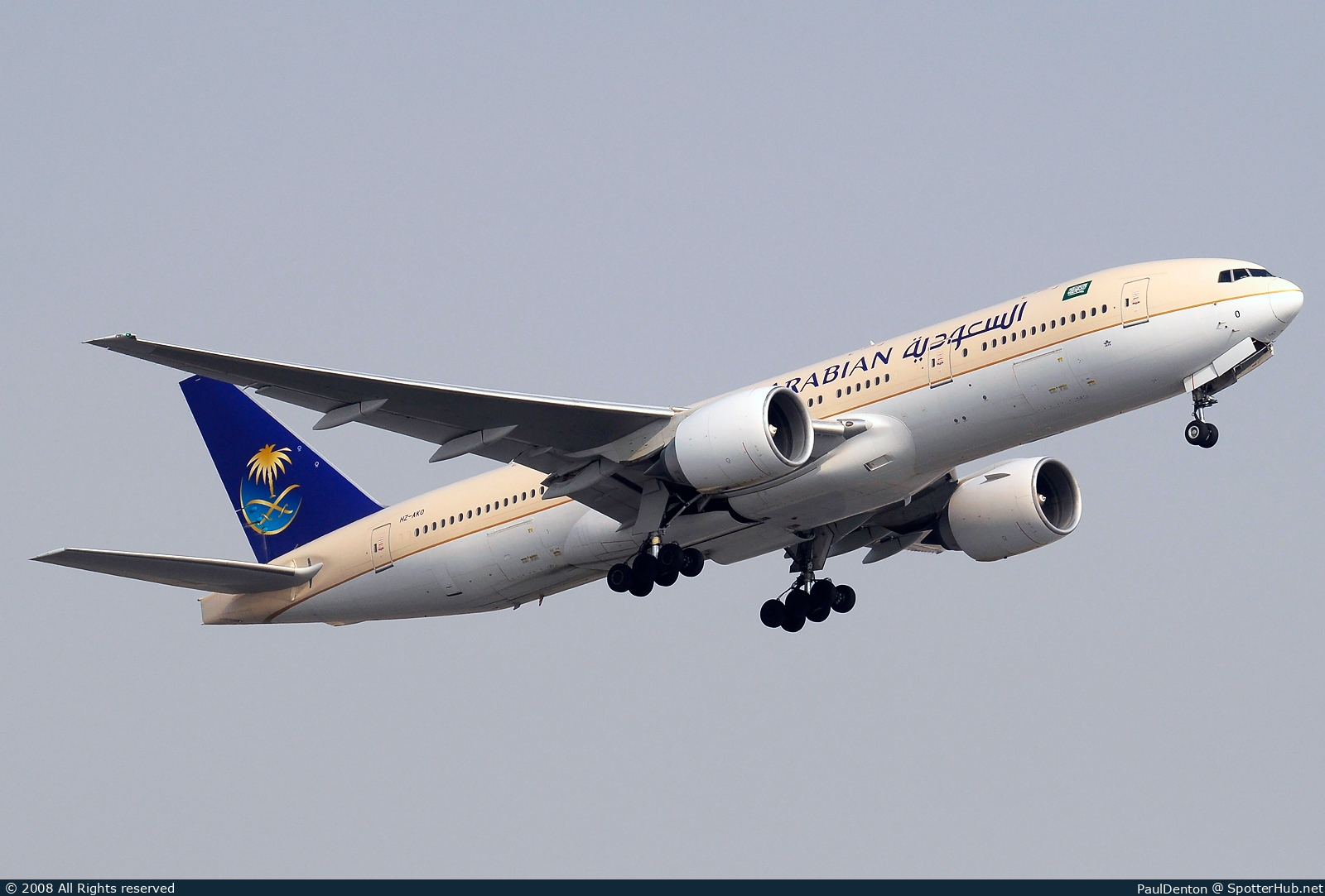 Photo of HZ-AKO - Boeing 777-268(ER) operated by Saudi Arabian Airlines