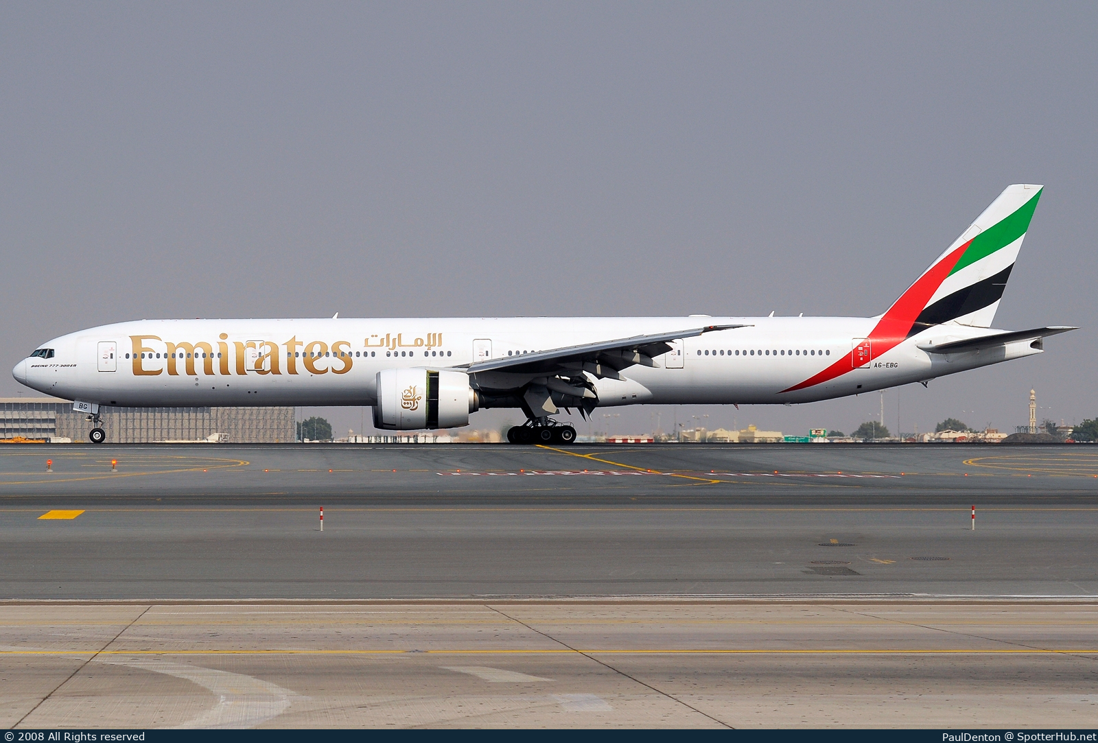 Photo of A6-EBG - Boeing 777-36N(ER) operated by Emirates