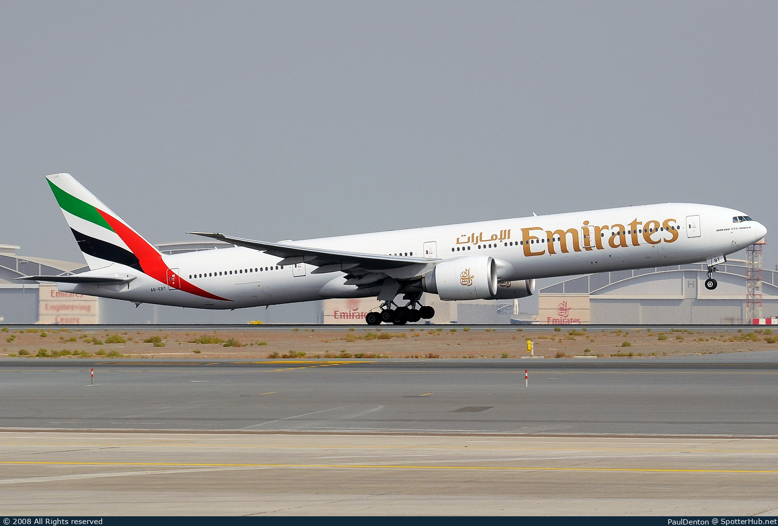 Photo of A6-EBT - Boeing 777-31H(ER) operated by Emirates