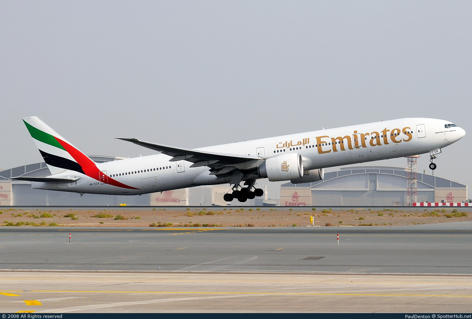 Photo of A6-ECA - Boeing 777-36N(ER) operated by Emirates