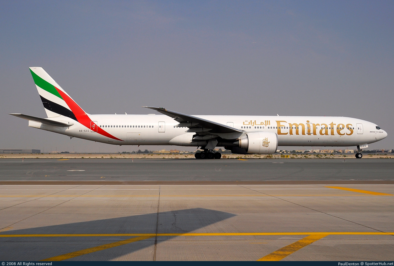 Photo of A6-ECC - Boeing 777-36N(ER) operated by Emirates