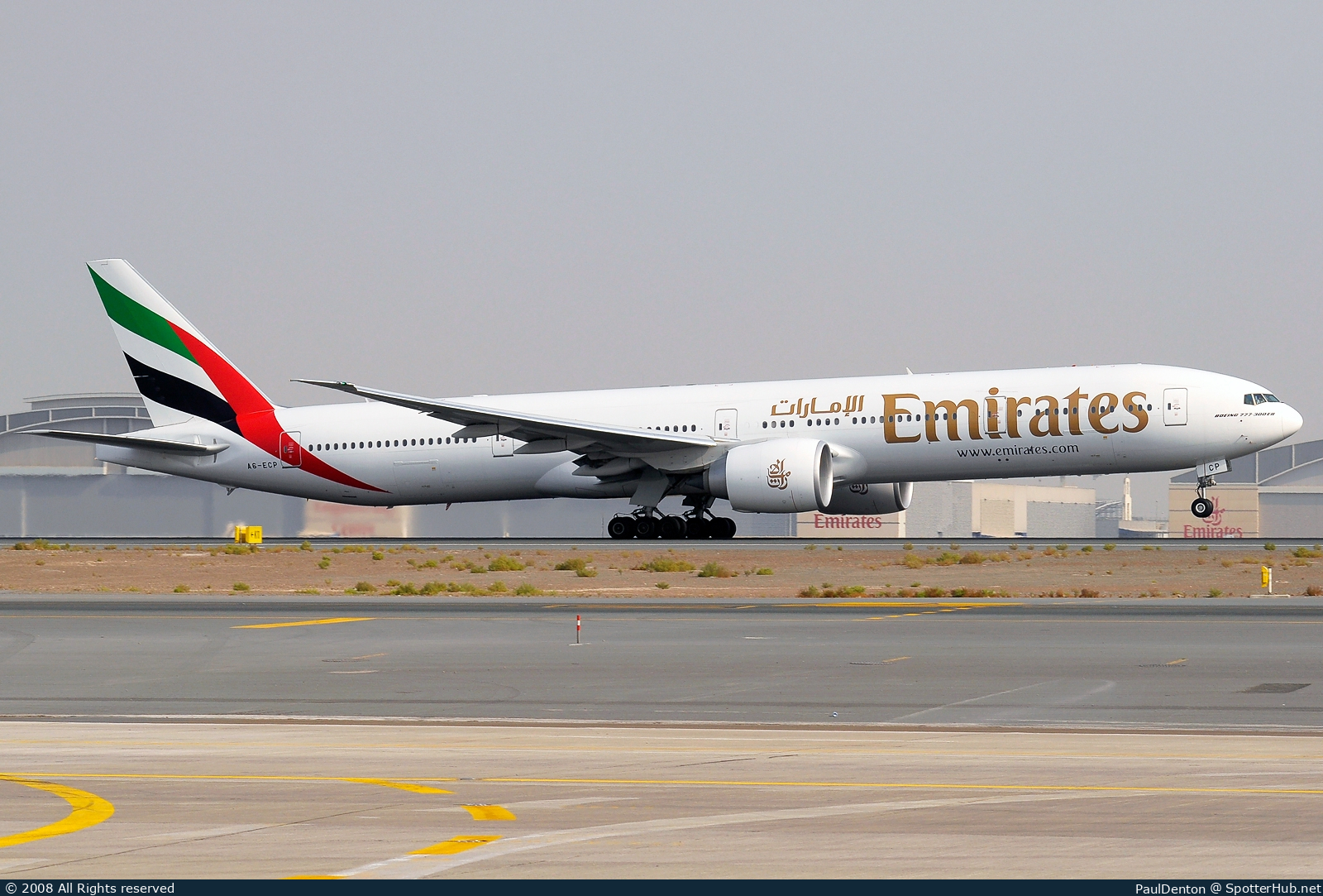 Photo of A6-ECP - Boeing 777-36N(ER) operated by Emirates