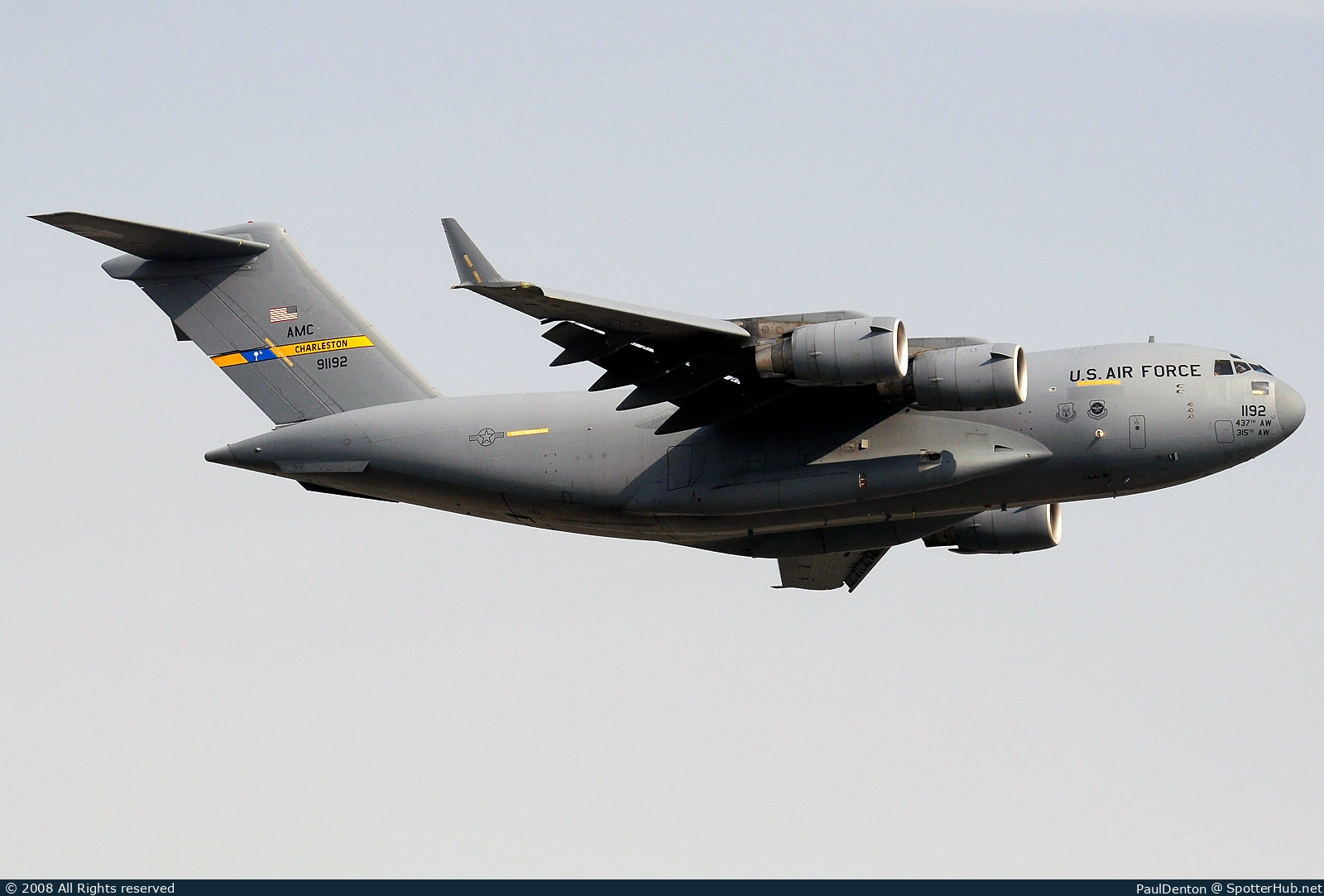 Photo of 89-1192 - McDonnell Douglas C-17A Globemaster III operated by US Air Force