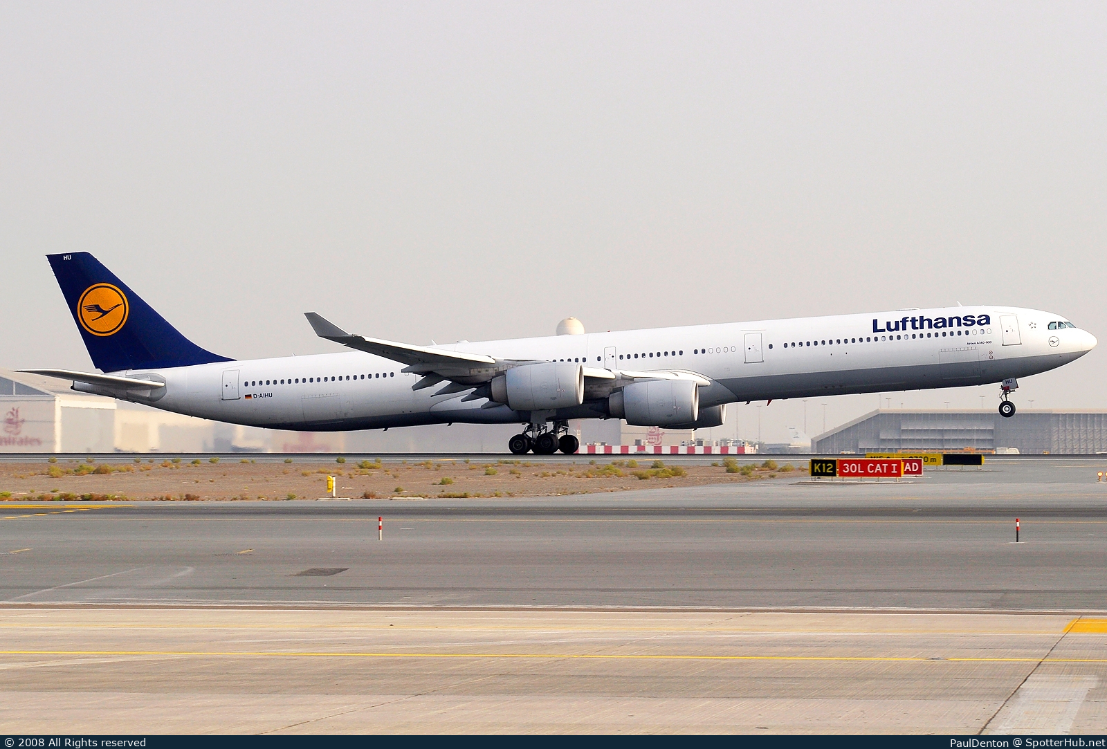 Photo of D-AIHU - Airbus A340-642 operated by Lufthansa