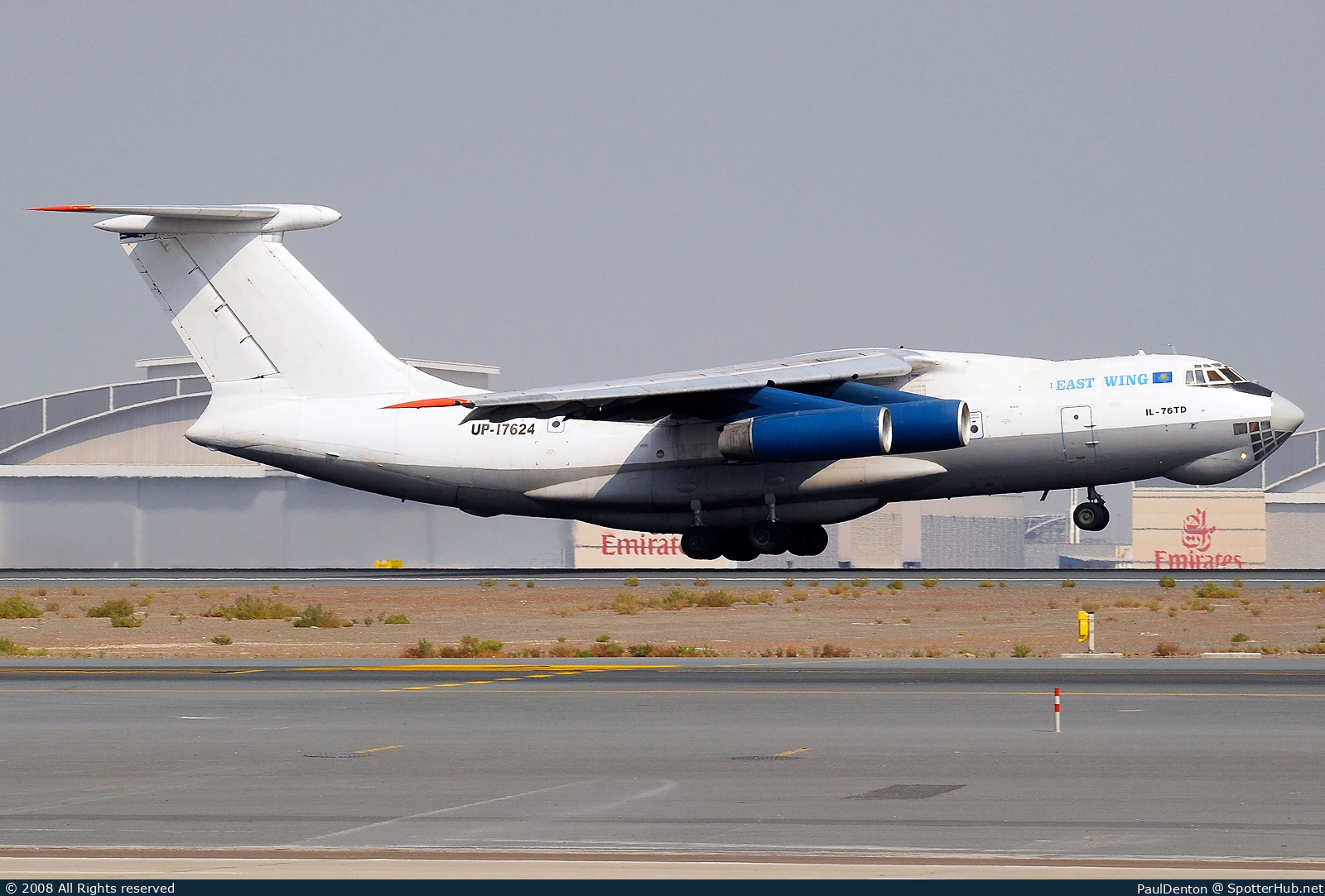 Photo of UP-I7624 - Ilyushin Il-76TD operated by East Wing
