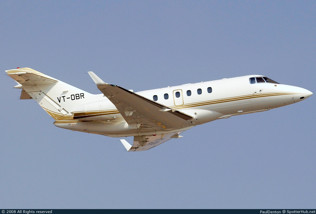 Photo of VT-OBR - Hawker Beechcraft 850XP operated by Private