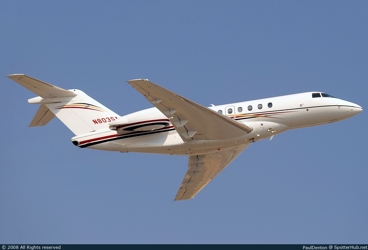 Photo of N803SA - Hawker Beechcraft 4000 operated by Private