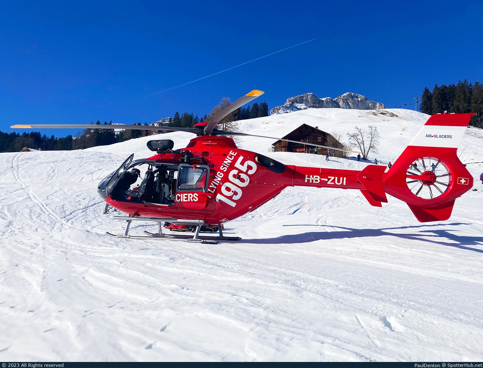 Photo of HB-ZUI - Eurocopter EC135 T2+ operated by Air Glaciers