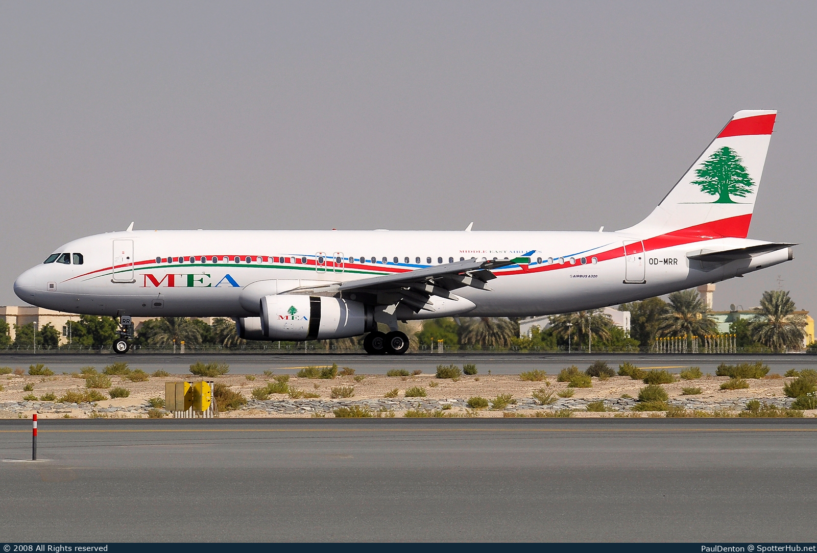 Photo of OD-MRR - Airbus A320-232 operated by MEA Middle East Airlines