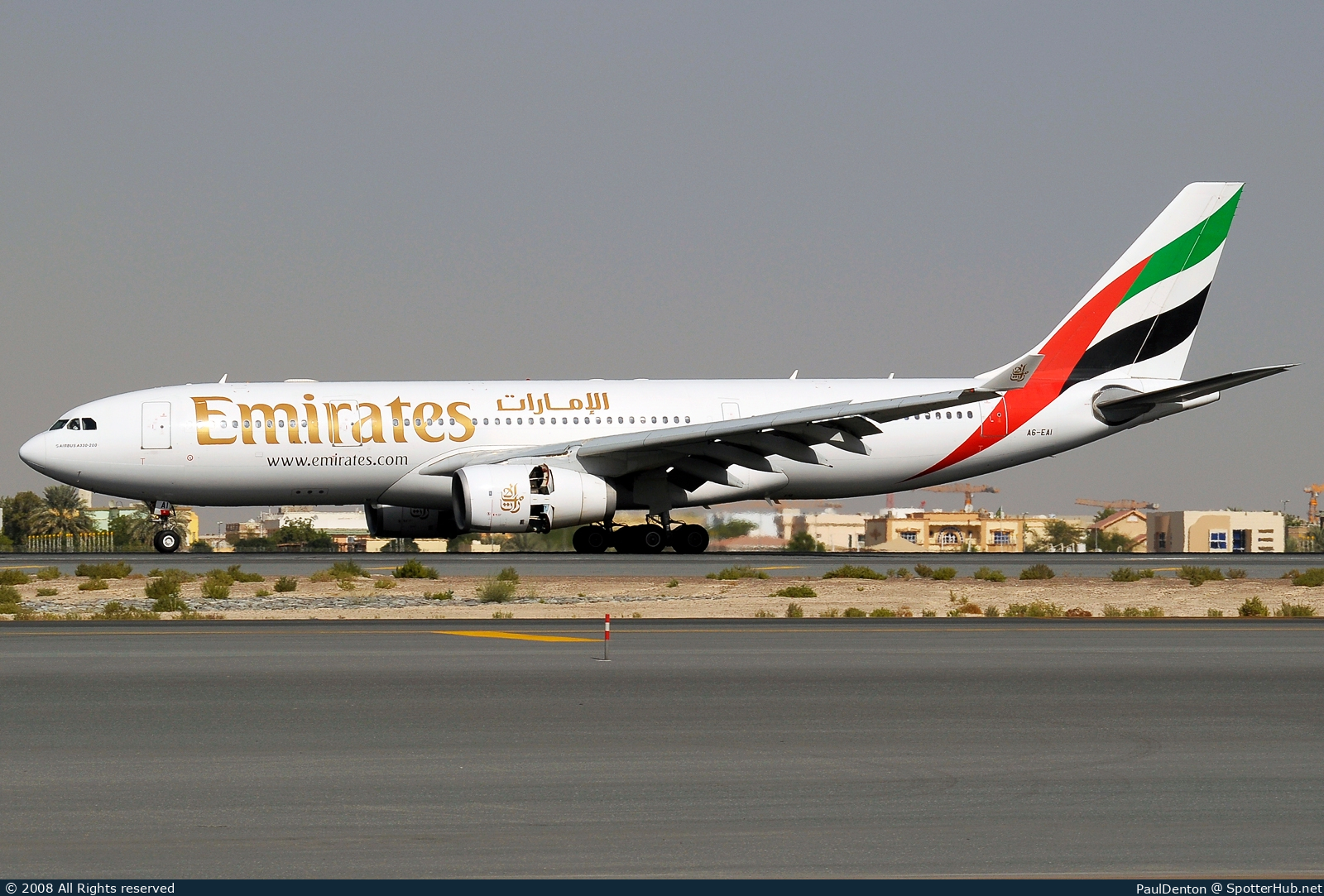 Photo of A6-EAI - Airbus A330-243 operated by Emirates