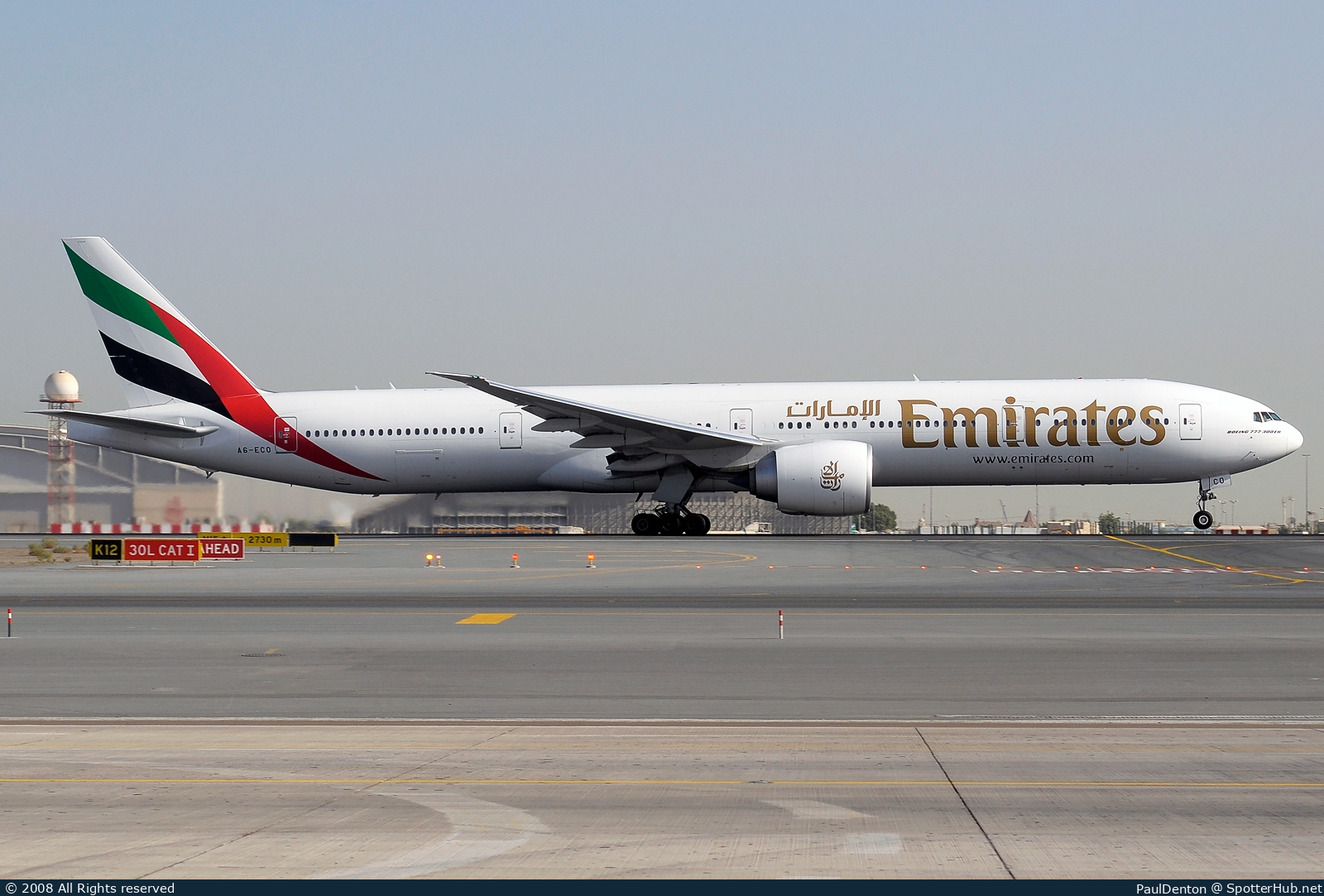 Photo of A6-ECO - Boeing 777-36N(ER) operated by Emirates