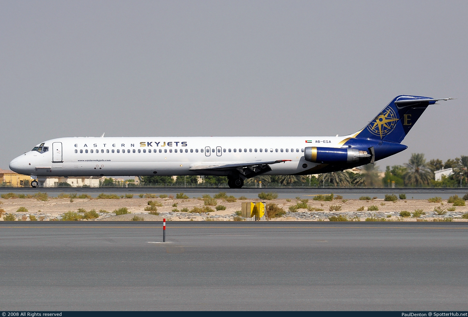 Photo of A6-ESA - McDonnell Douglas DC-9-51 operated by Eastern SkyJets