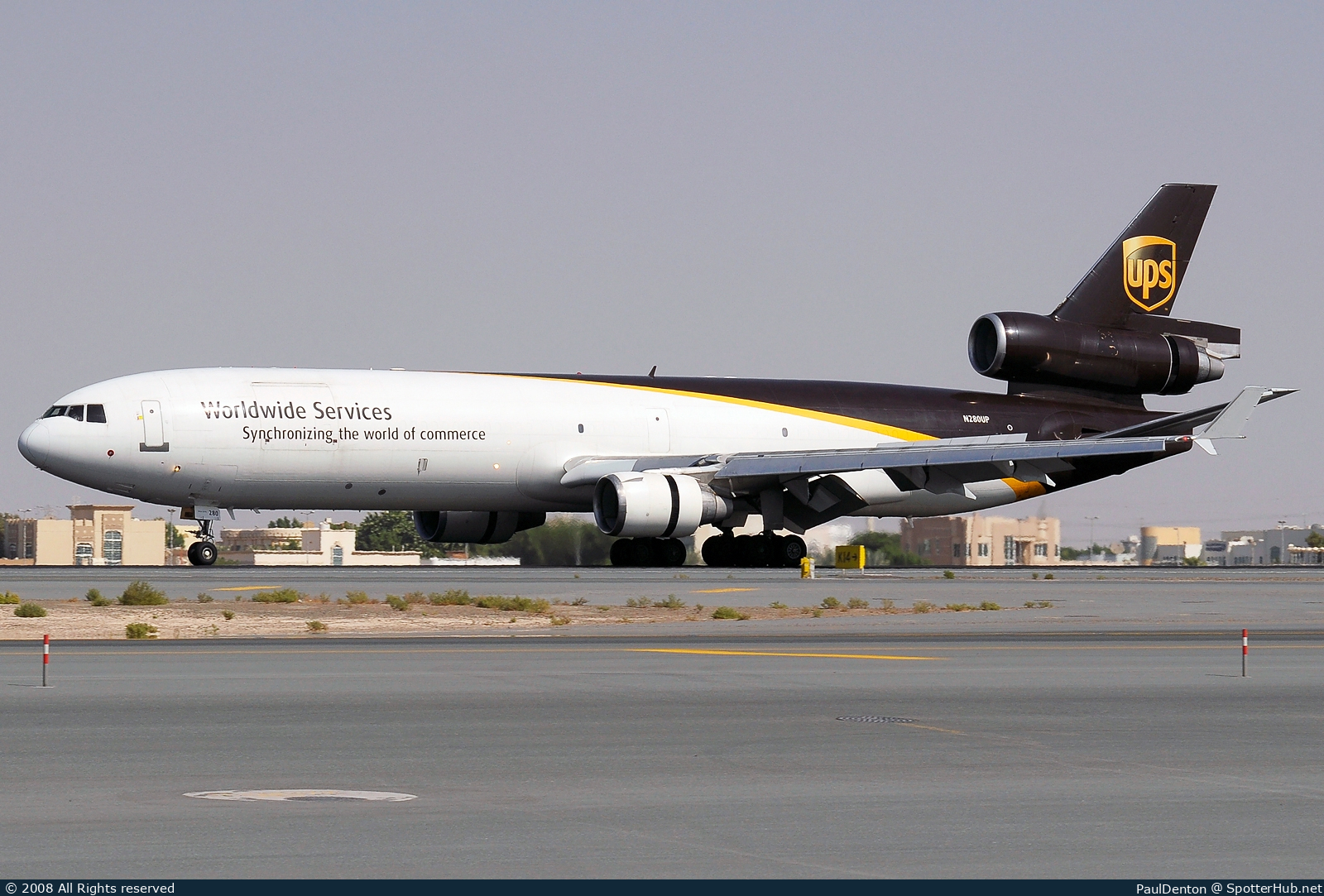 Photo of N280UP - McDonnell Douglas MD-11(F) operated by UPS United Parcel Service