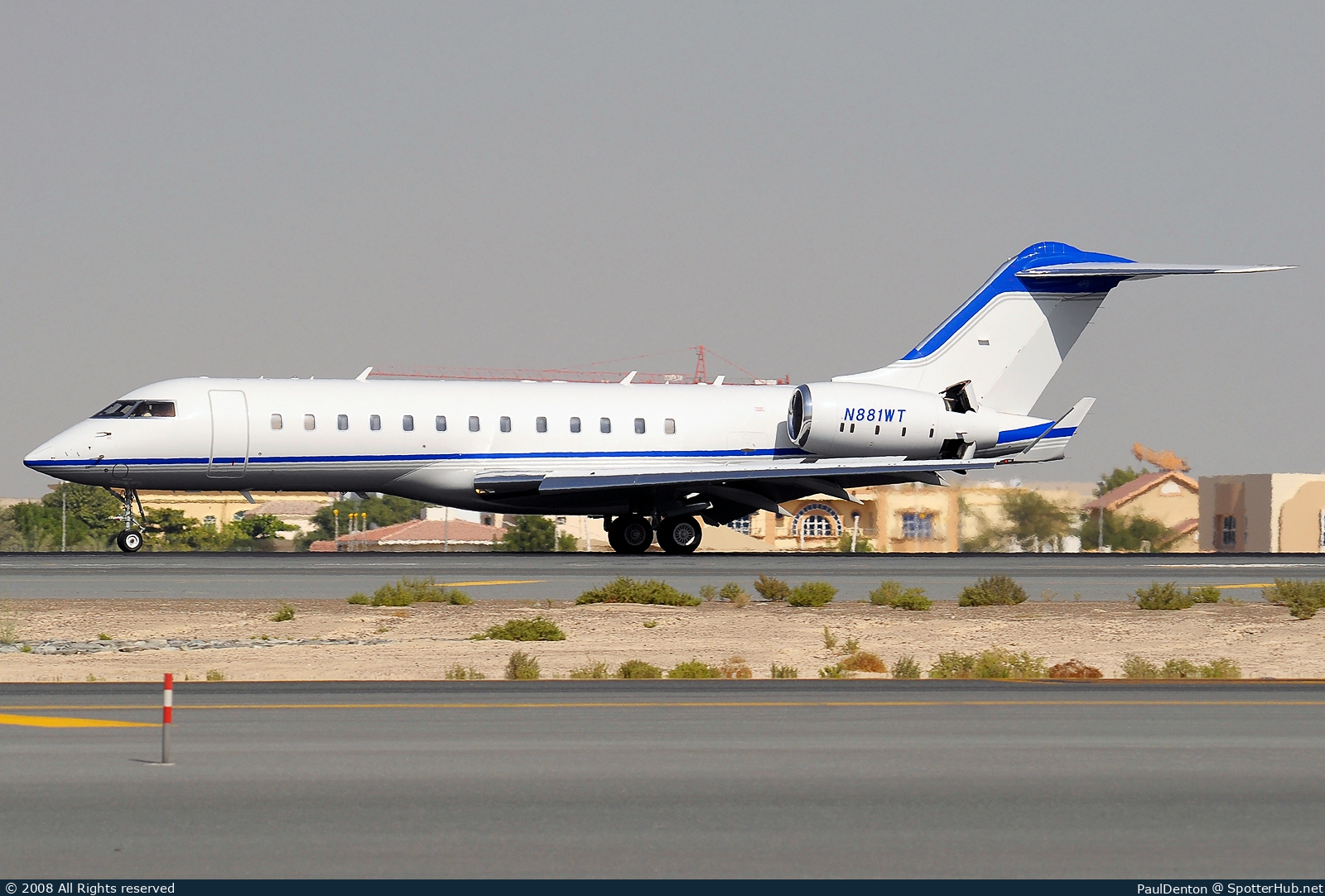 Photo of N881WT - Bombardier Global Express operated by Qualcomm