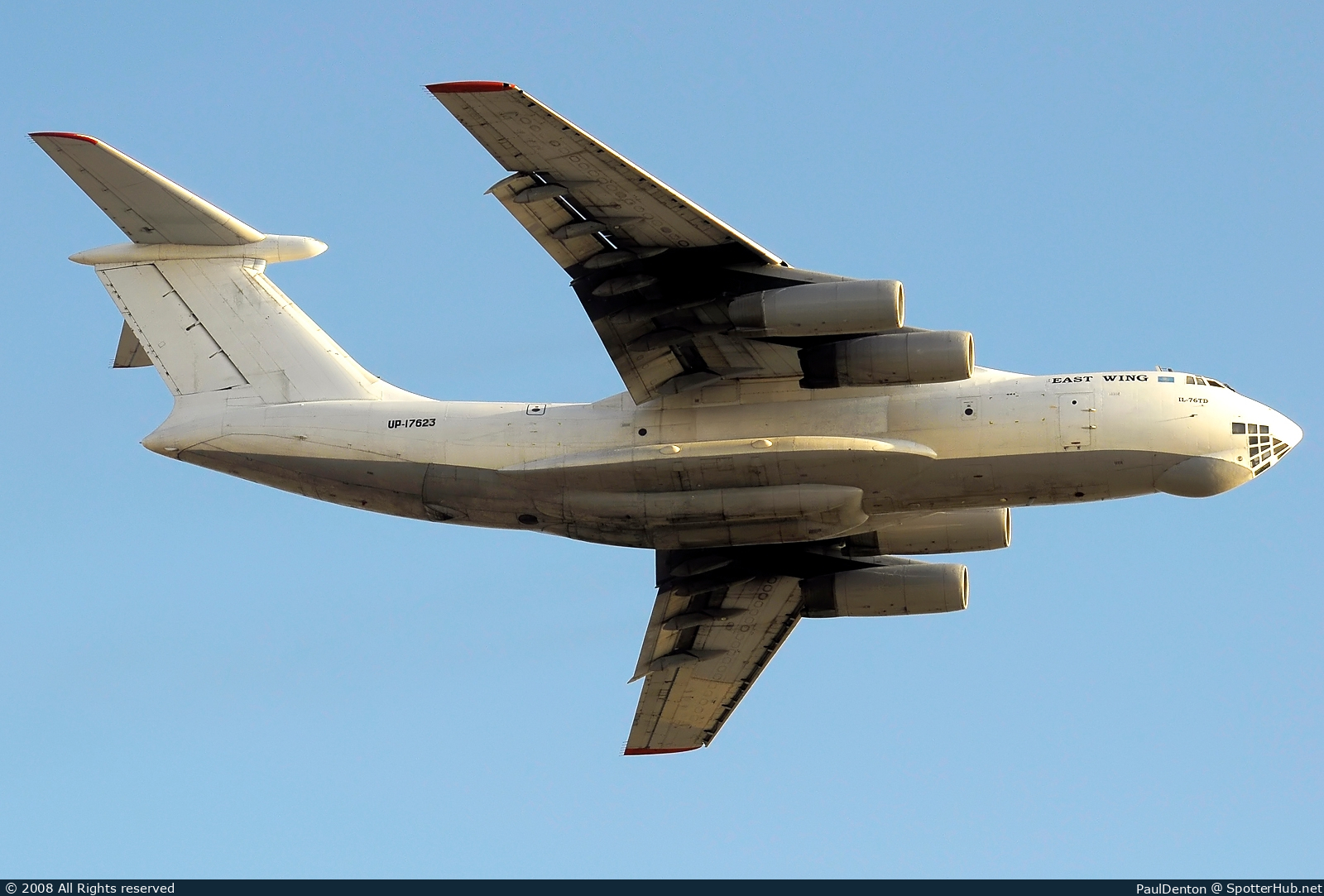 Photo of UP-I7623 - Ilyushin Il-76TD operated by East Wing