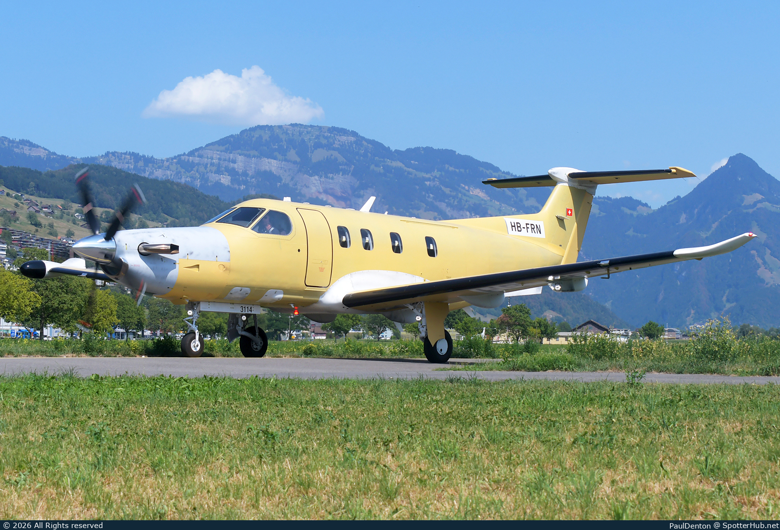 Photo of HB-FRN - Pilatus PC-12 PRO operated by Pilatus Business Aircraft