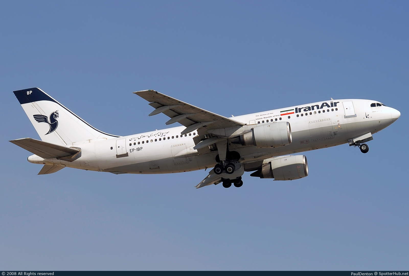 Photo of EP-IBP - Airbus A310-203 operated by Iran Air