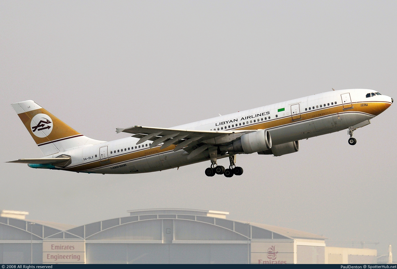 Photo of 5A-DLZ - Airbus A300B4-622R operated by Libyan Airlines