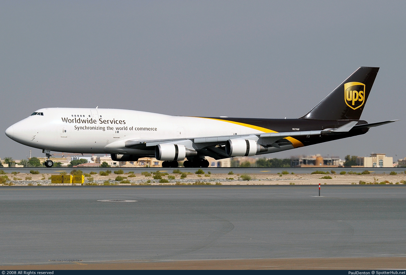 Photo of N579UP - Boeing 747-45E(BCF) operated by UPS United Parcel Service