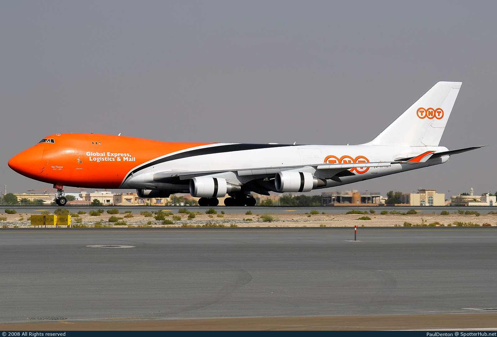 Photo of OO-THB - Boeing 747-4HAF(ER) operated by TNT Airways