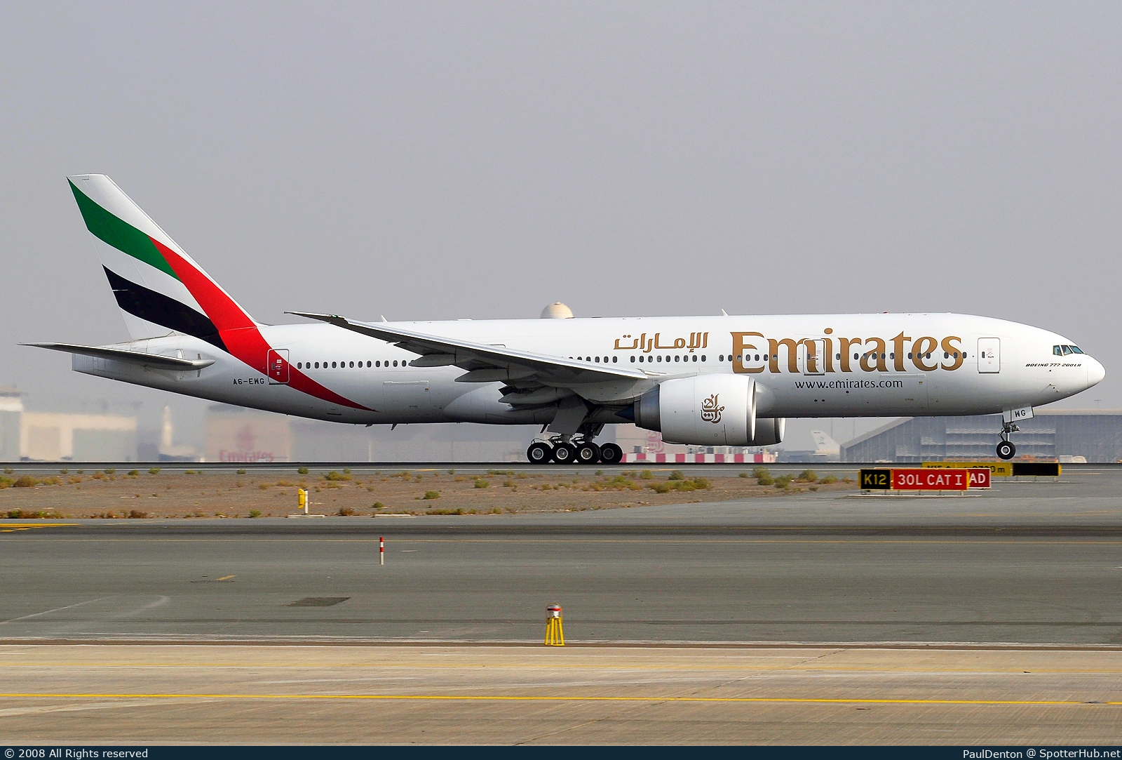 Photo of A6-EWG - Boeing 777-21H(LR) operated by Emirates