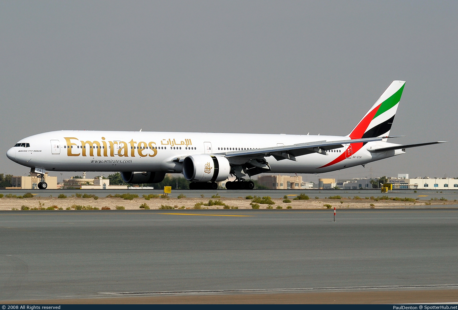 Photo of A6-ECK - Boeing 777-31H(ER) operated by Emirates