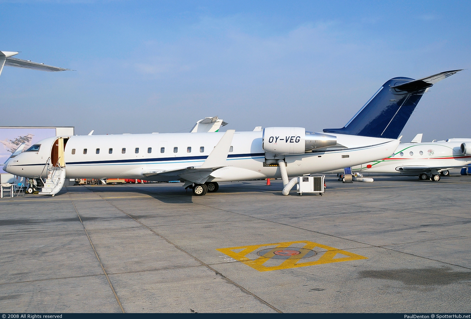 Photo of OY-VEG - Bombardier Challenger 850 operated by ExecuJet Scandinavia