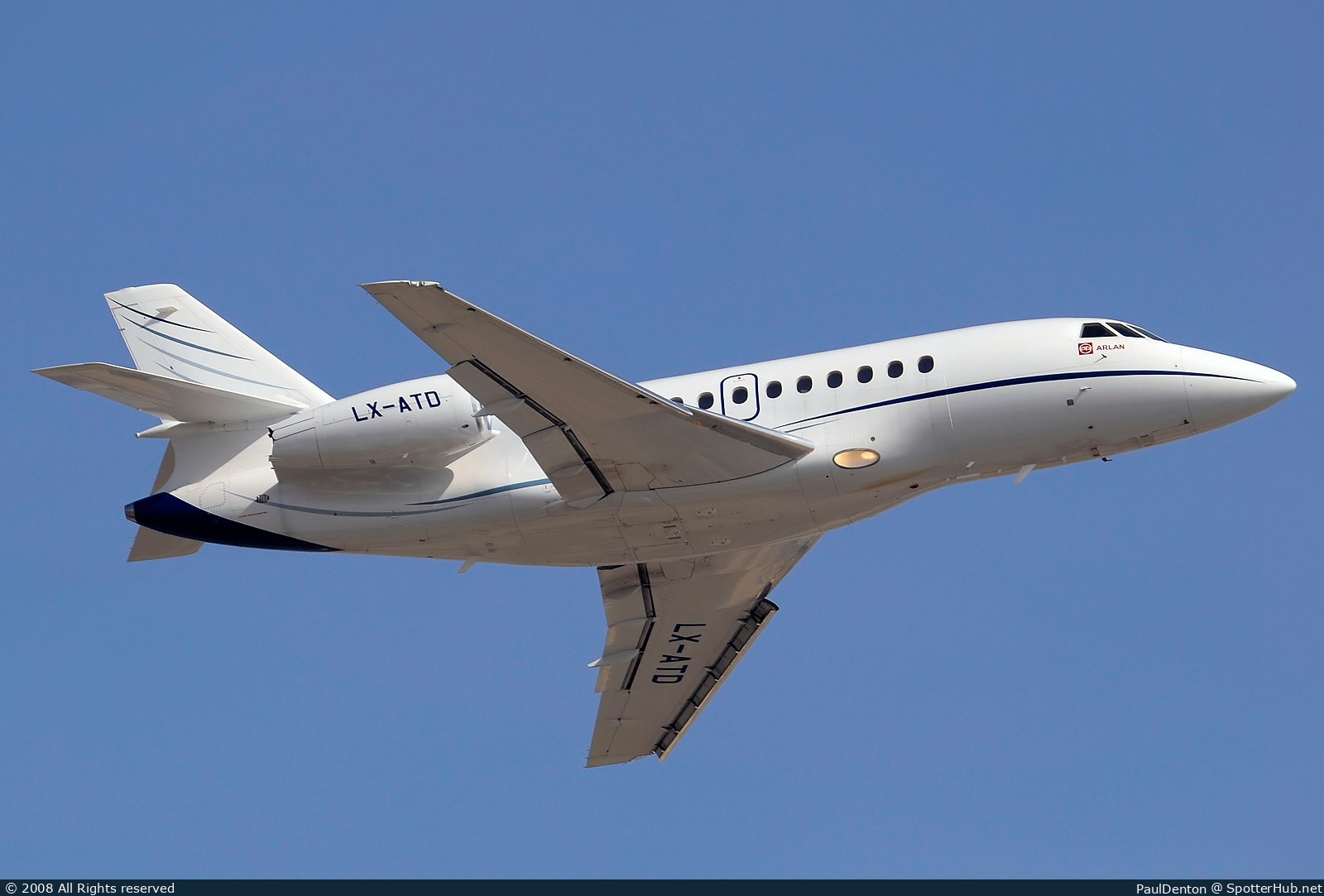 Photo of LX-ATD - Dassault Falcon 2000EX operated by Global Jet Luxembourg