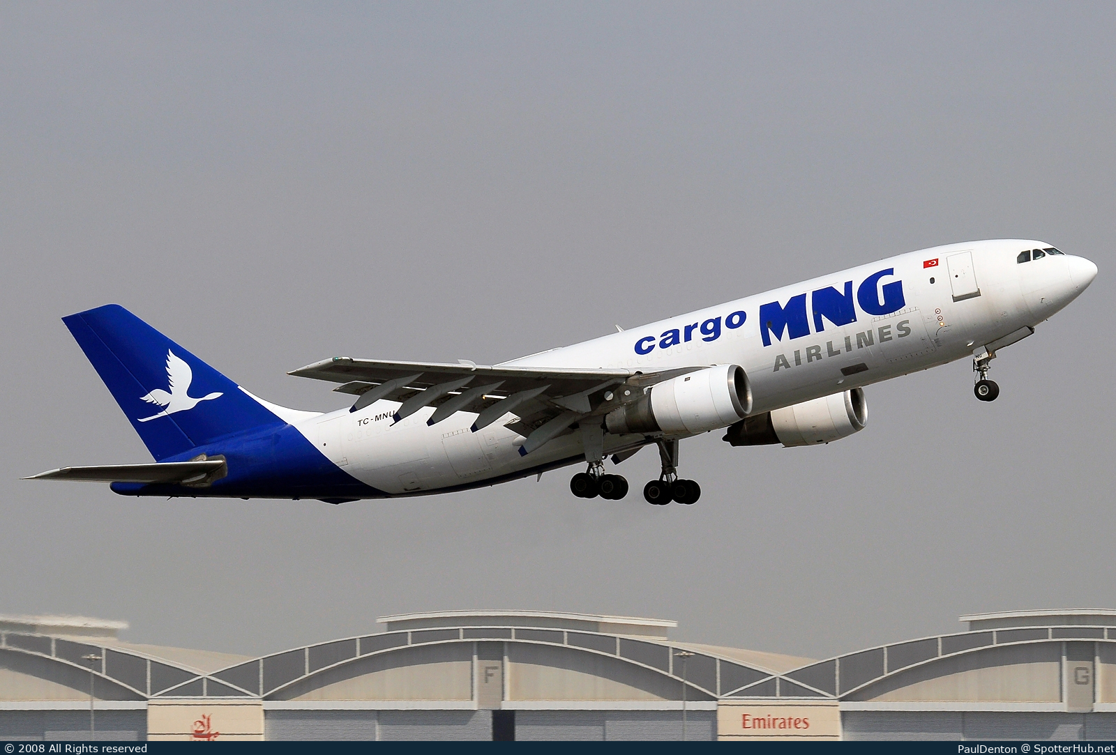 Photo of TC-MNU - Airbus A300B4-203(F) operated by MNG Airlines
