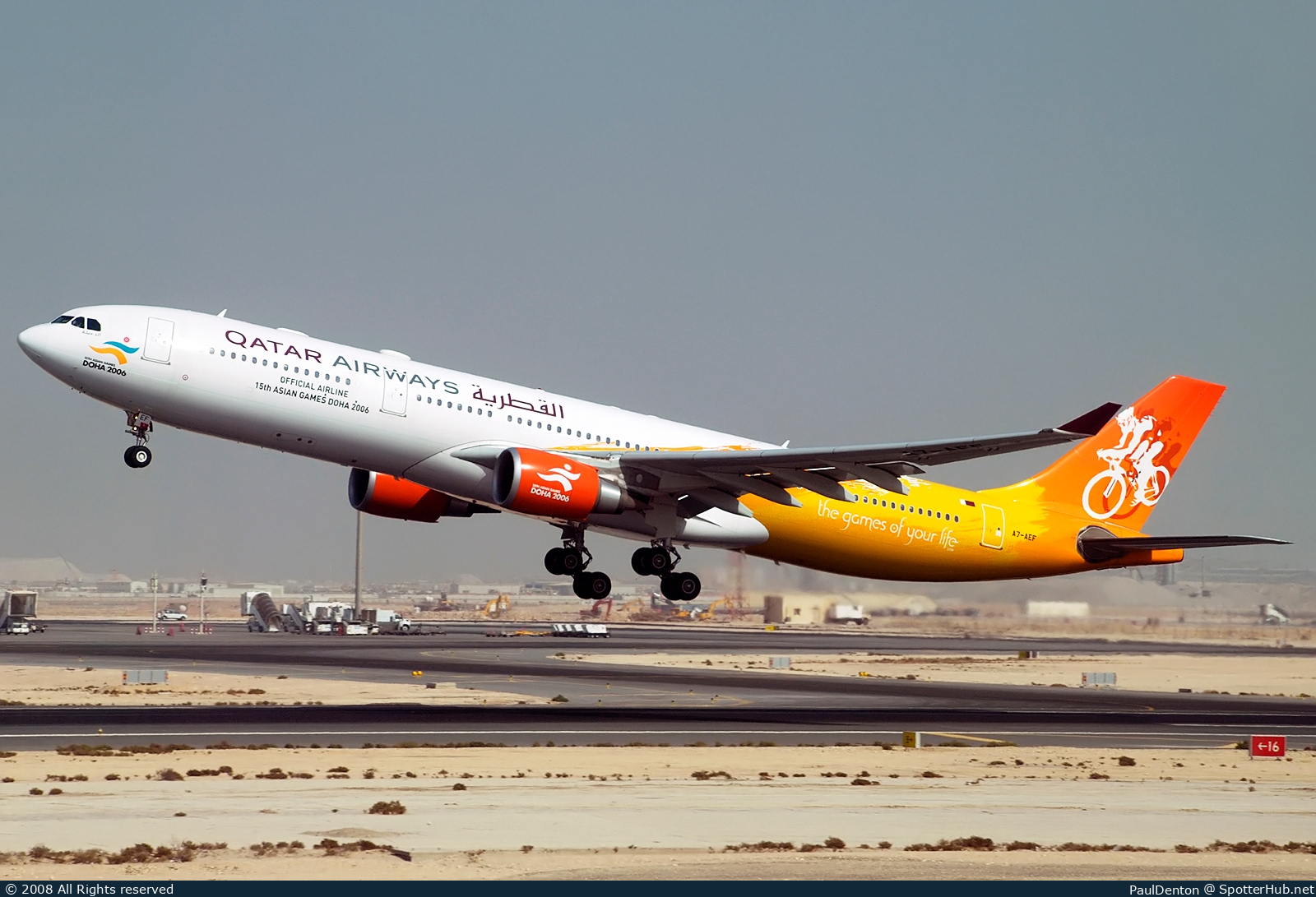 Photo of A7-AEF - Airbus A330-302 operated by Qatar Airways