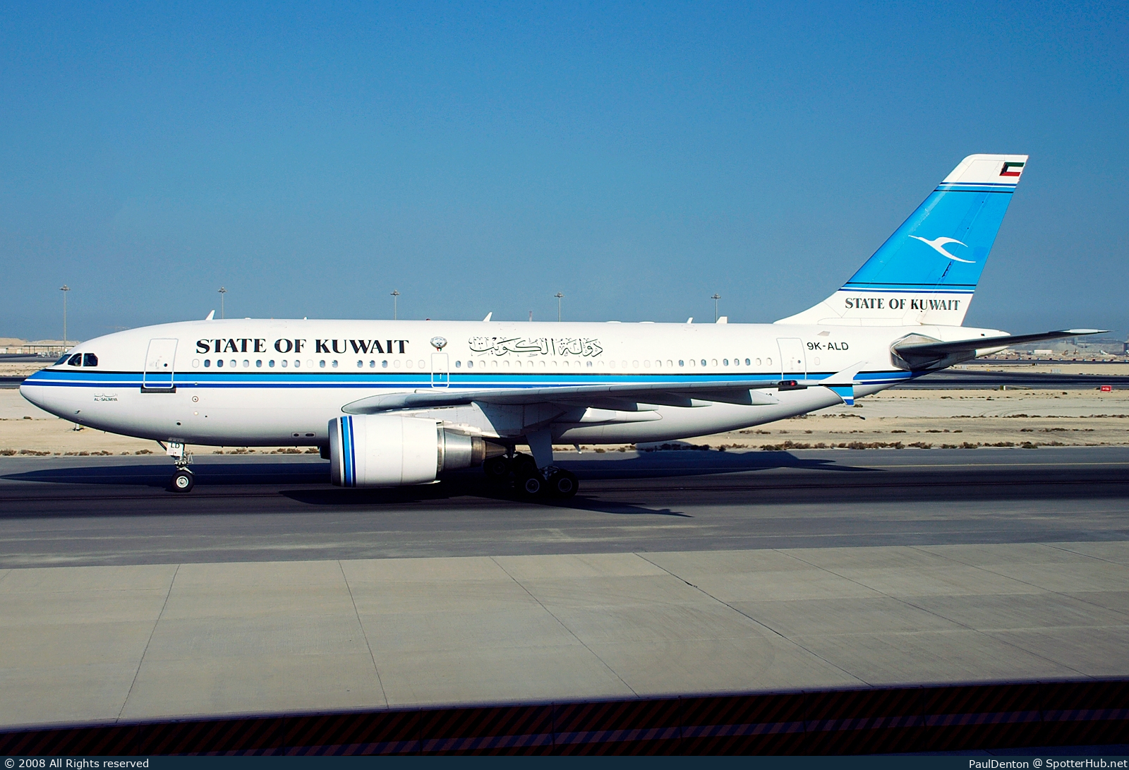 Photo of 9K-ALD - Airbus A310-308 operated by Government of Kuwait