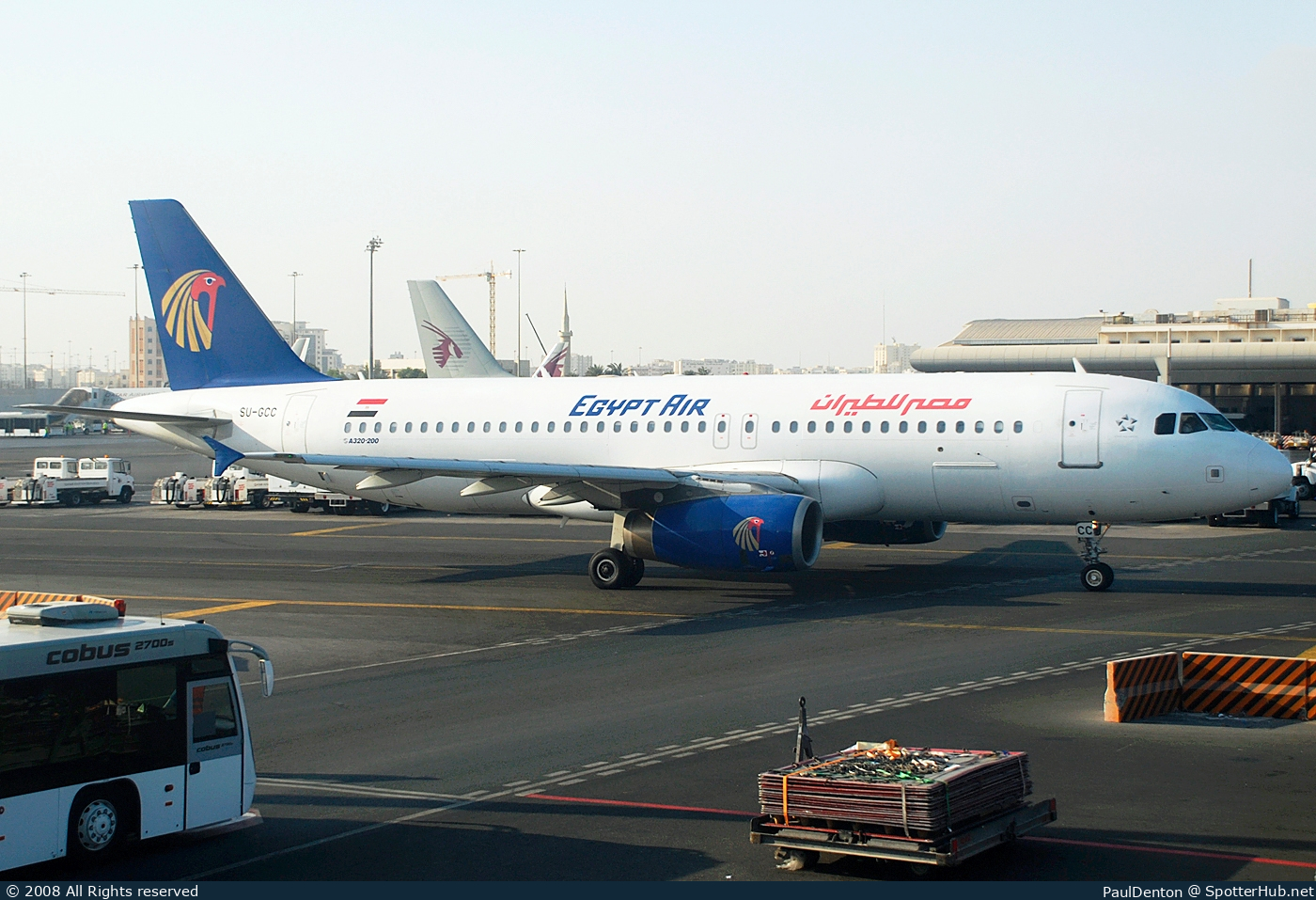 Photo of SU-GCC - Airbus A320-232 operated by Egyptair