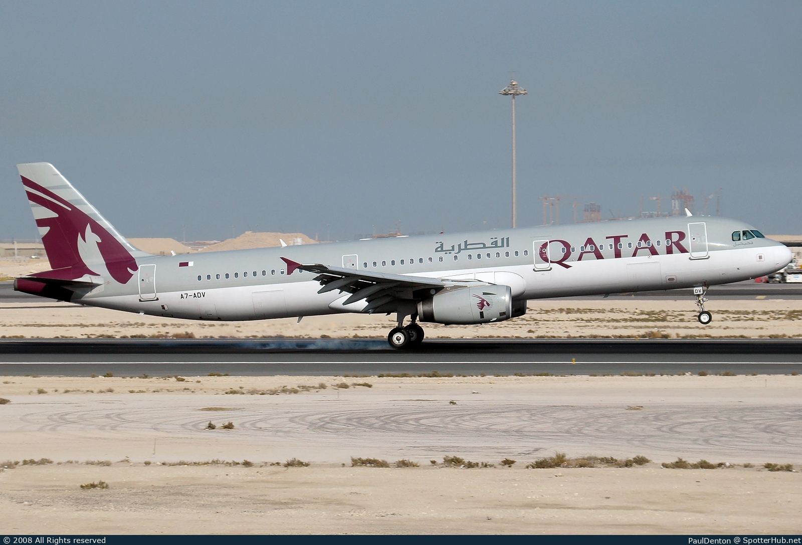 Photo of A7-ADV - Airbus A321-231 operated by Qatar Airways