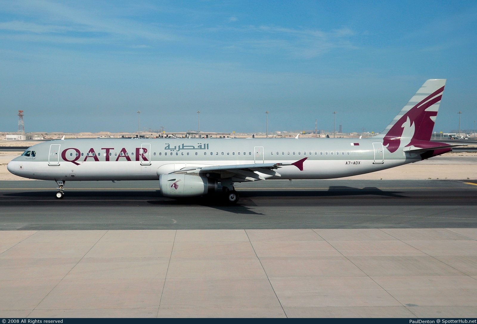 Photo of A7-ADX - Airbus A321-231 operated by Qatar Airways