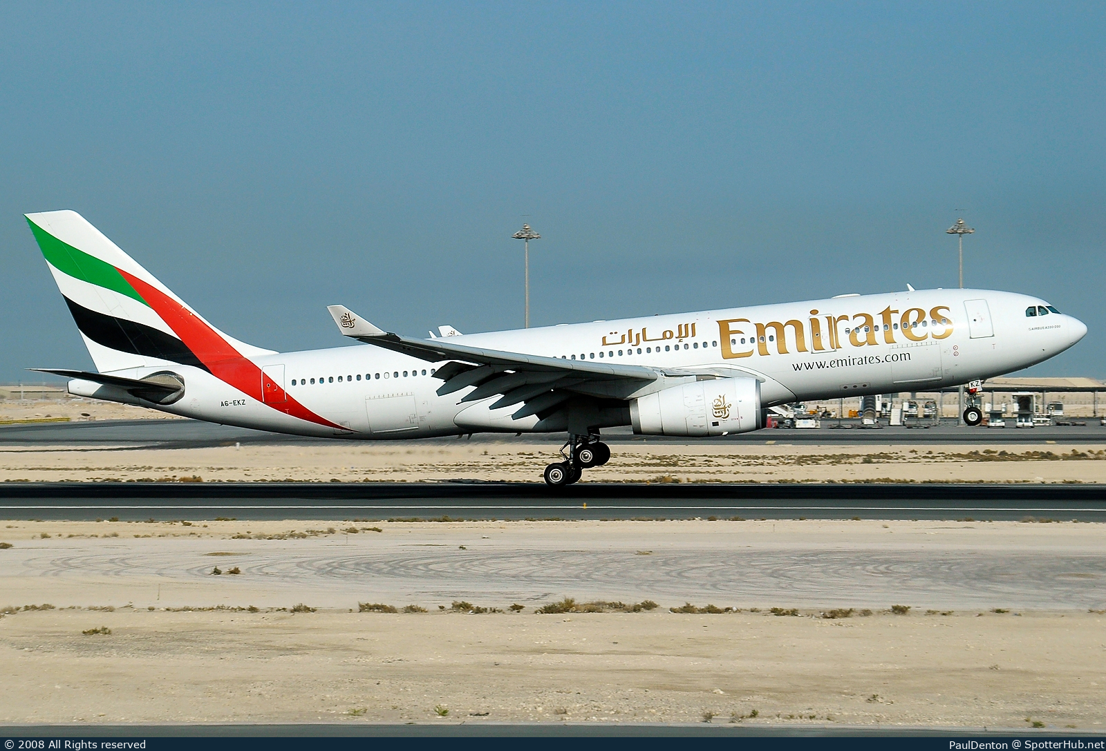 Photo of A6-EKZ - Airbus A330-243 operated by Emirates