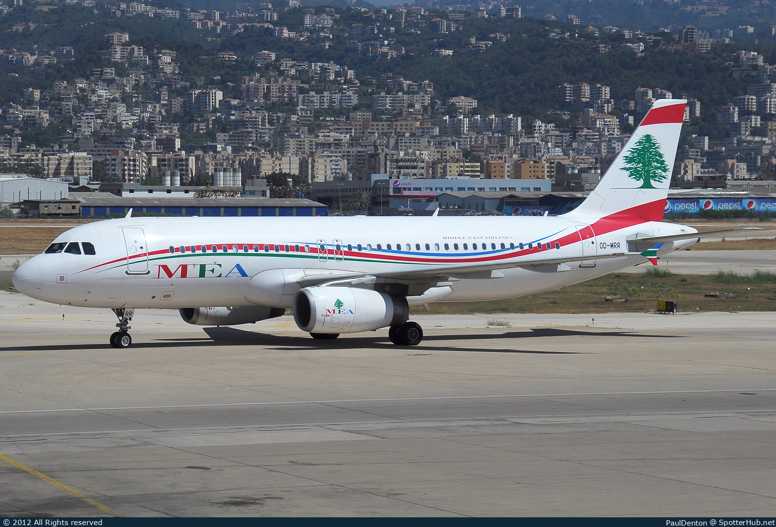 Photo of OD-MRR - Airbus A320-232 operated by MEA Middle East Airlines