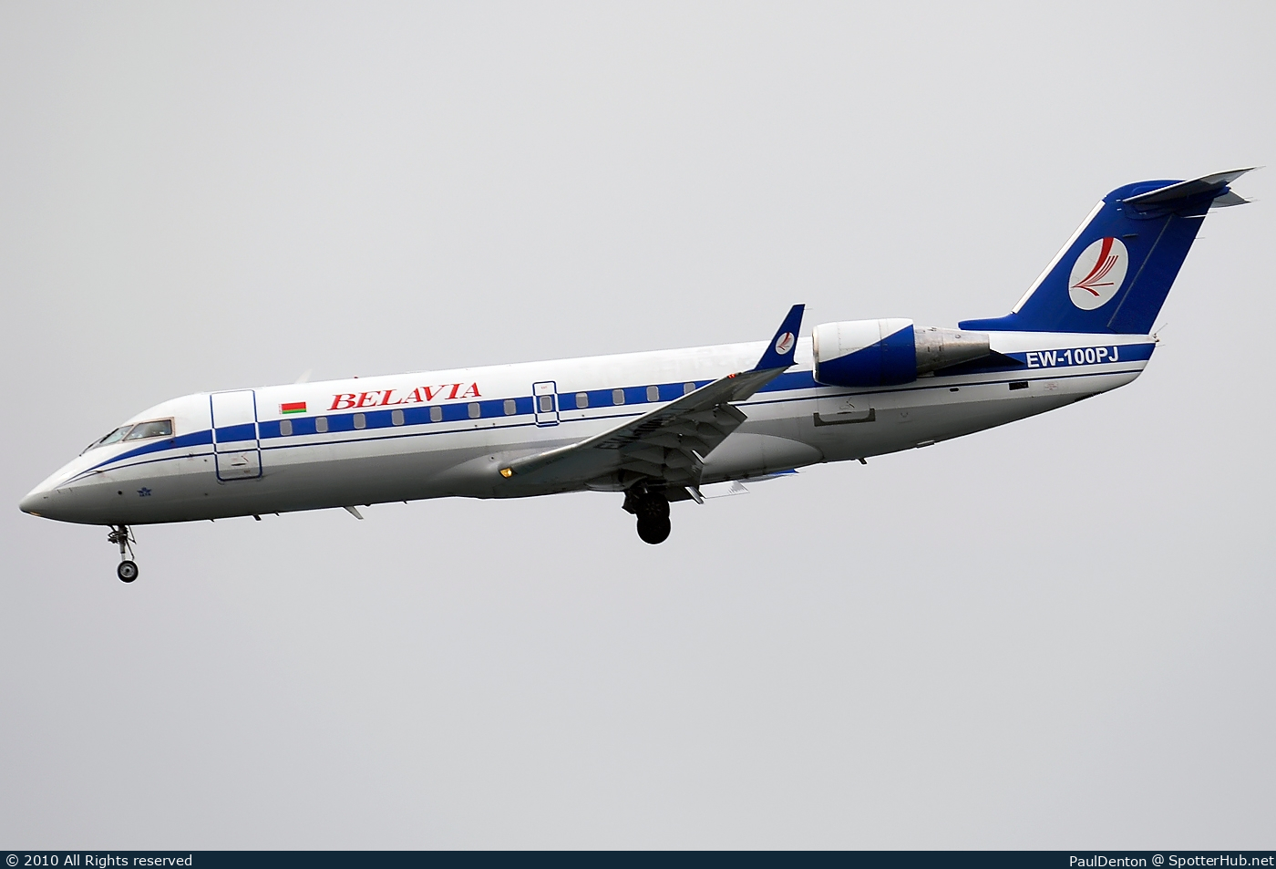 Photo of EW-100PJ - Bombardier CRJ-100ER operated by Belavia