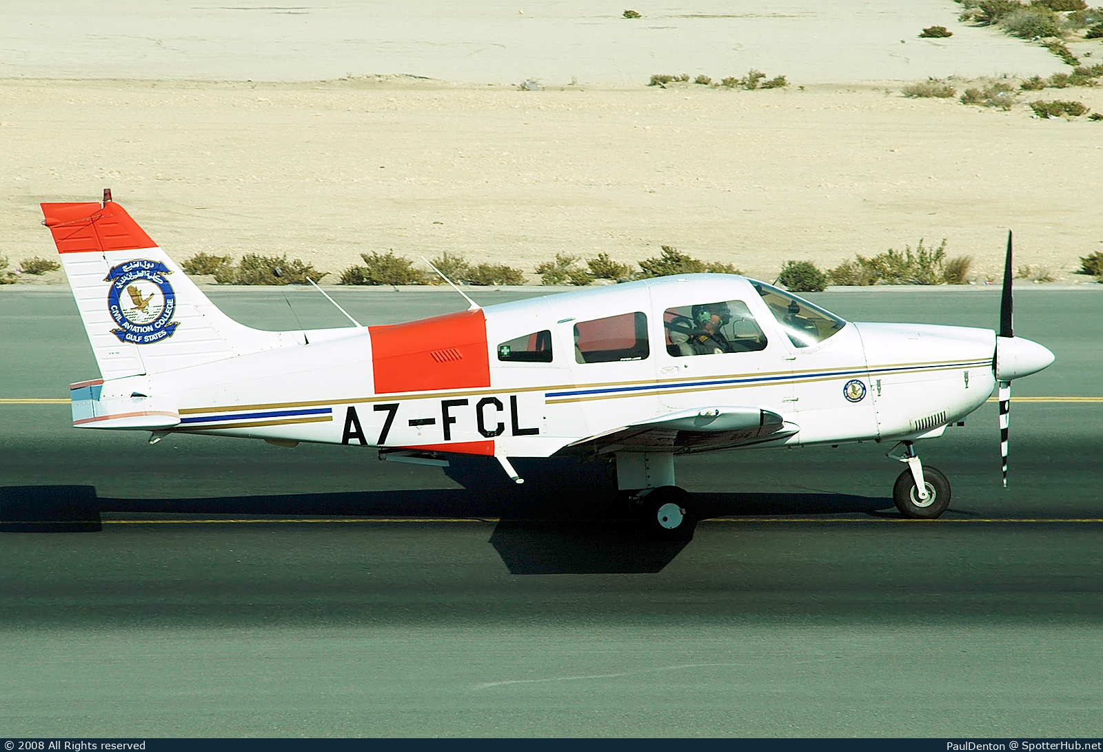 Photo of A7-FCL - Piper PA-28-181 Archer II operated by Qatar Aeronautical College
