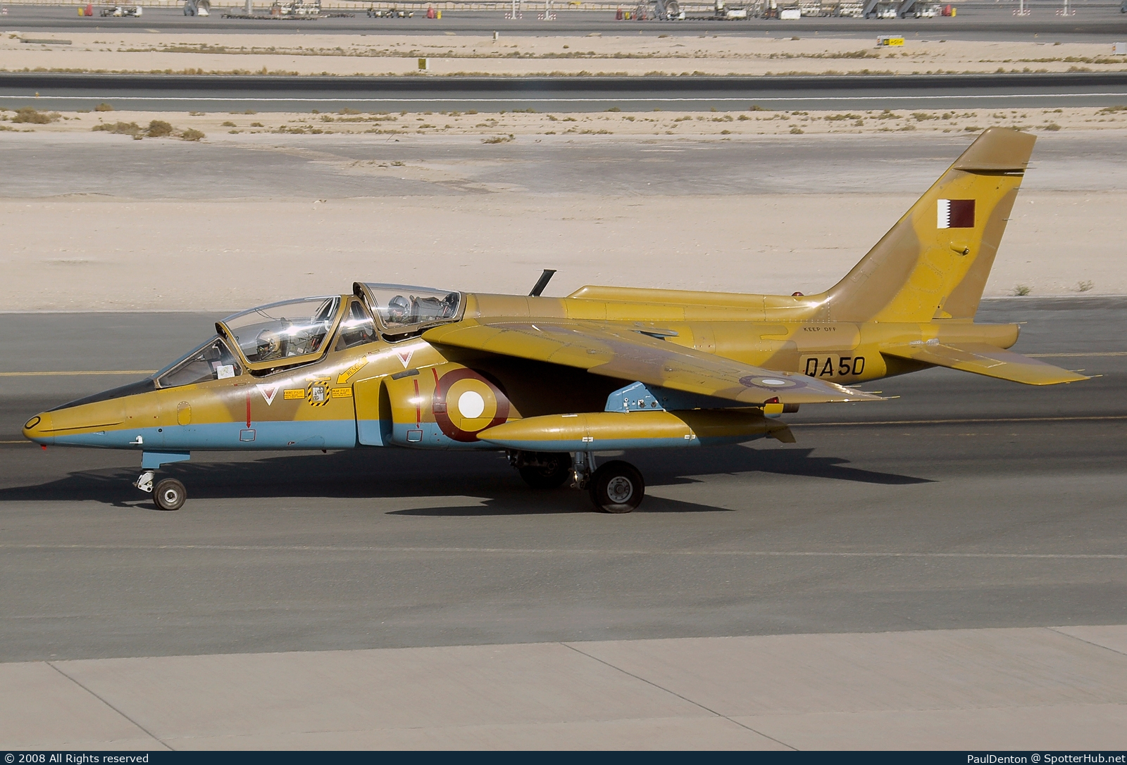Photo of QA50 - Dassault-Breguet-Dornier Alpha Jet E operated by Qatar Emiri Air Force