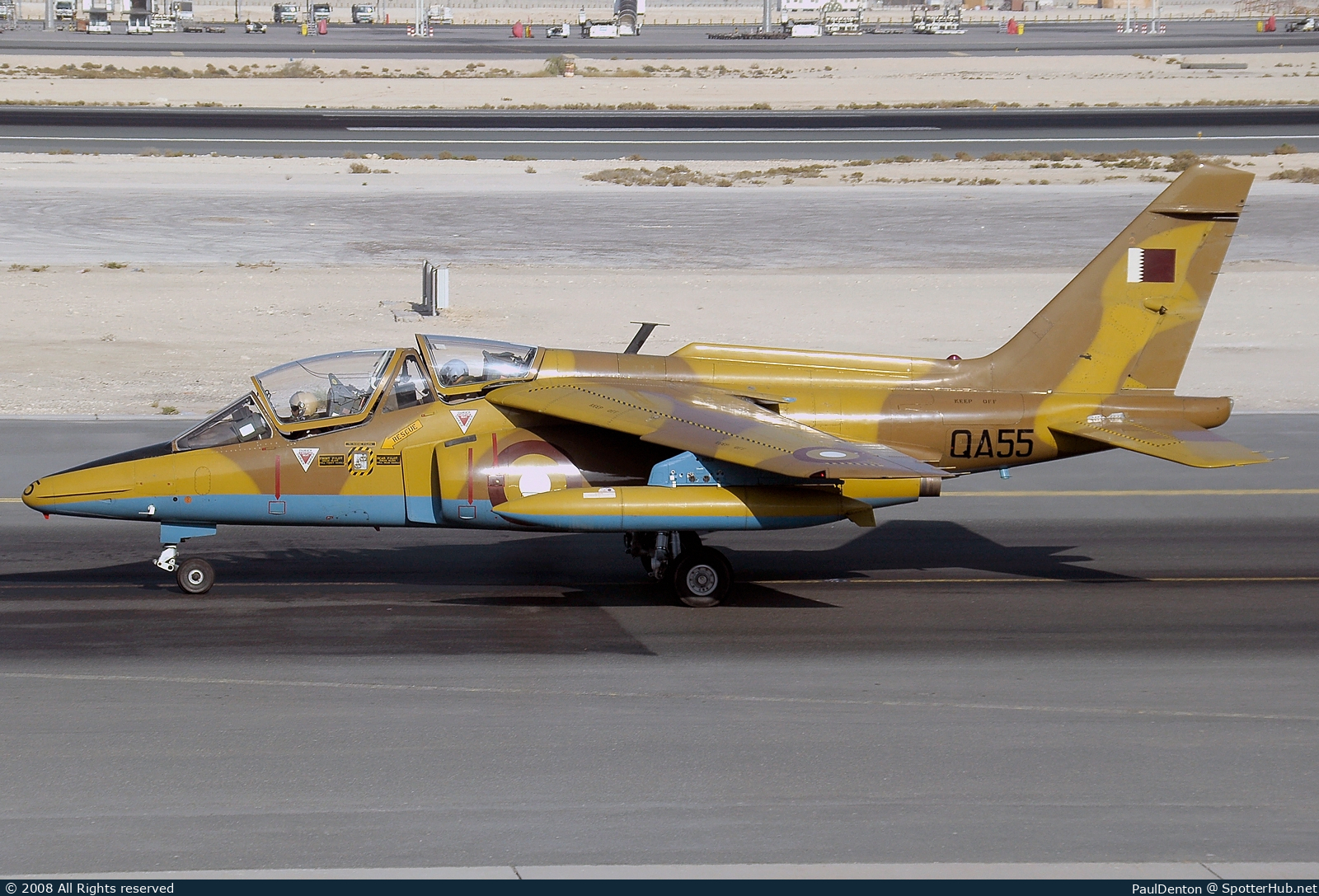 Photo of QA55 - Dassault-Breguet-Dornier Alpha Jet E operated by Qatar Emiri Air Force
