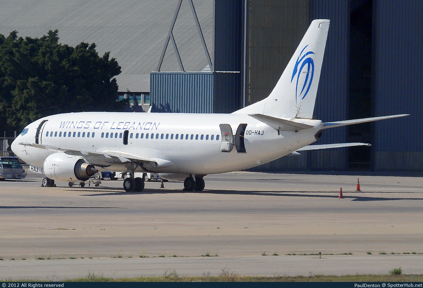 Photo of OD-HAJ - Boeing 737-3Q8 operated by Wings Of Lebanon
