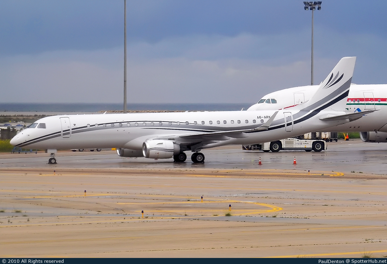 Photo of A6-ARK - Embraer Lineage 1000 operated by Prestige Jet