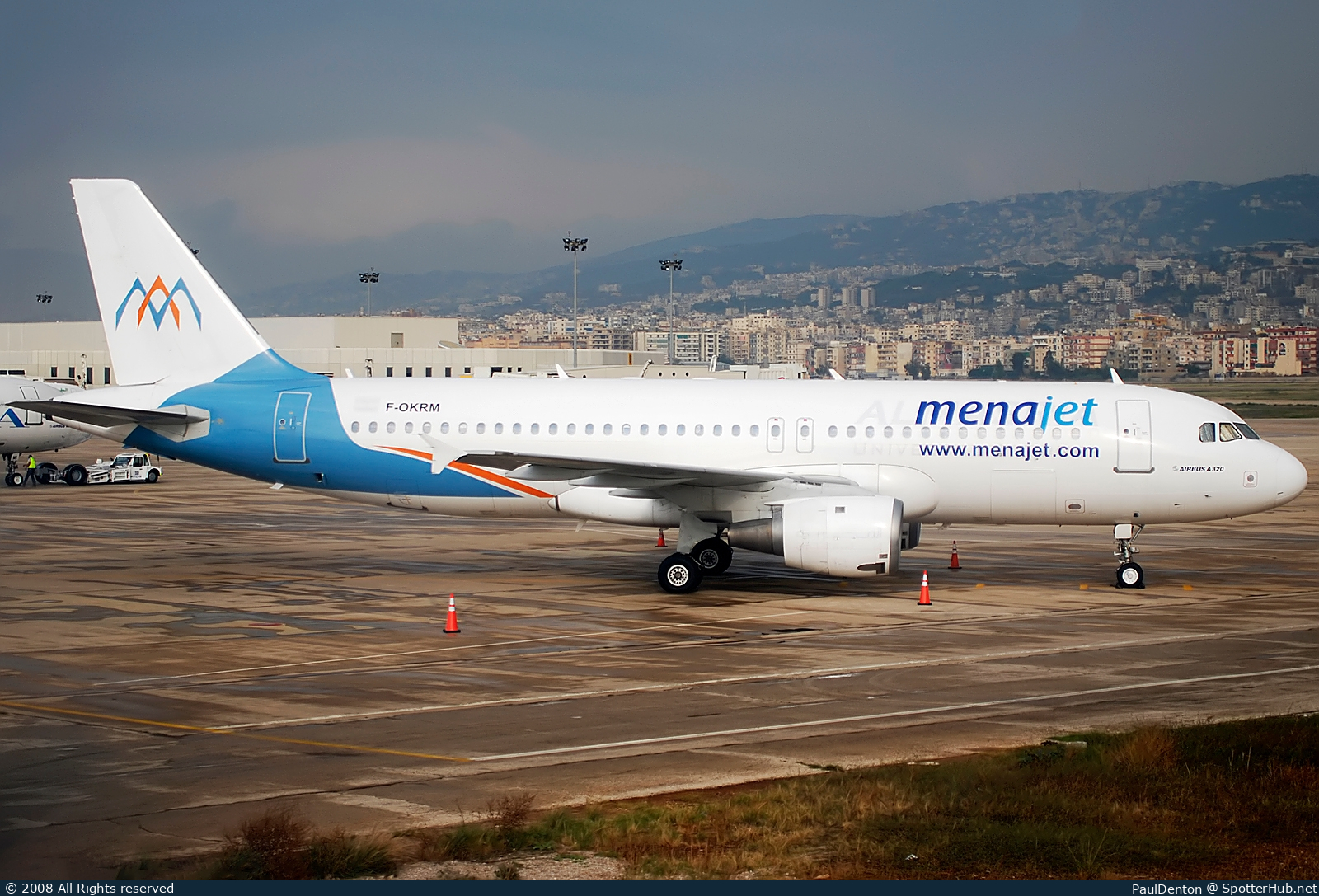 Photo of F-OKRM - Airbus A320-211 operated by Menajet