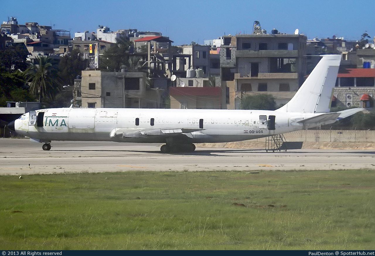 Photo of OD-AGS - Boeing 707-330C operated by TMA Cargo
