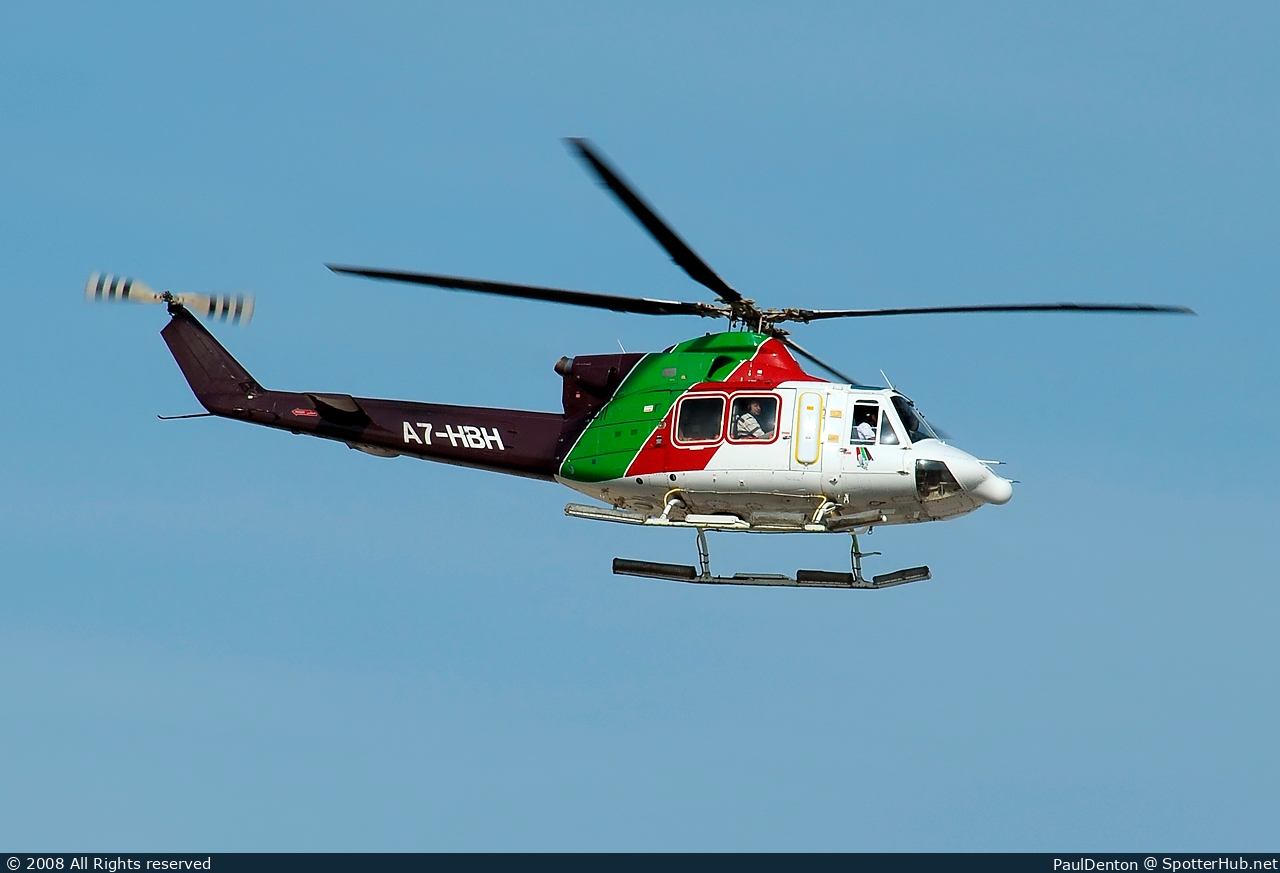 Photo of A7-HBH - Bell 412EP operated by Gulf Helicopters